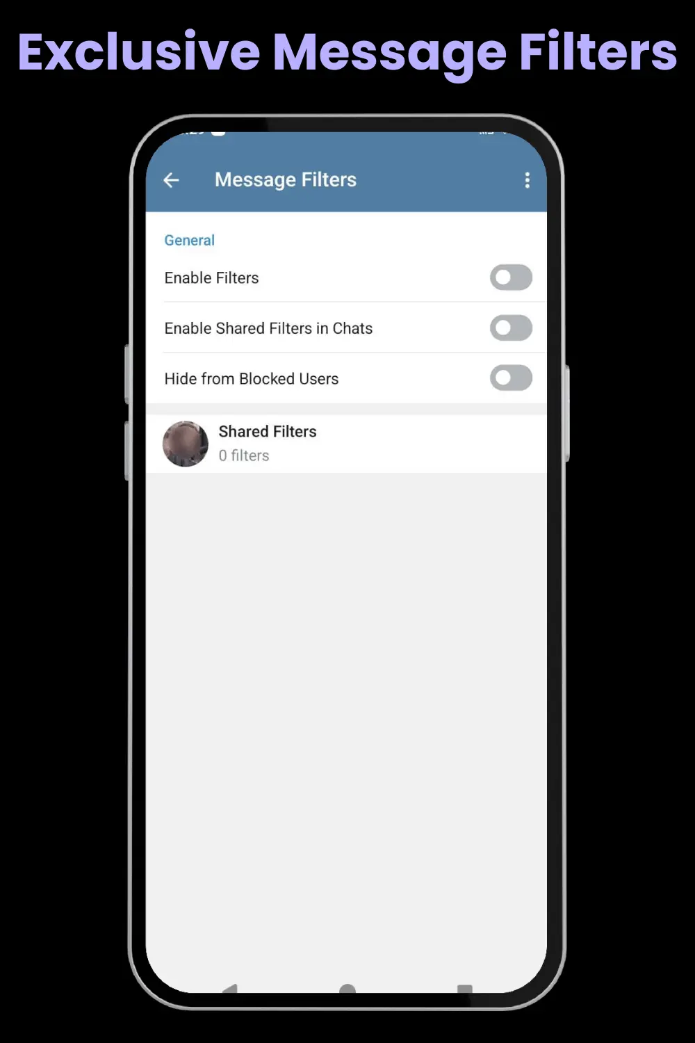 excessive message filter